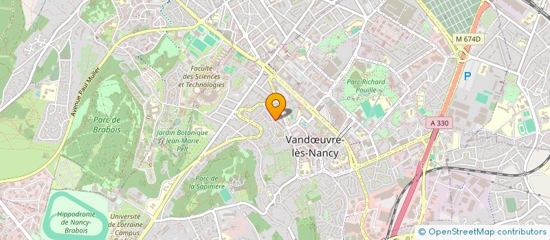 localisation de l'entreprise THEKINGFOOD  VANDUVRE-LES-NANCY