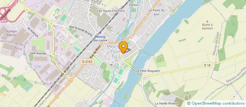 localisation de l'entreprise THELBA SOLUTIONS à MEUNG-SUR-LOIRE