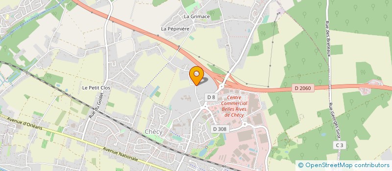 localisation de l'entreprise THELEM ASSURANCES à CHECY