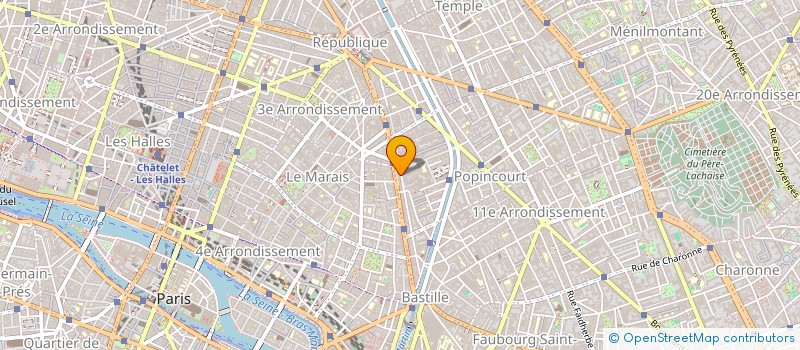 localisation de l'entreprise THELEME  PARIS