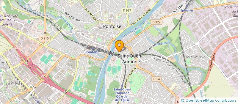 localisation de l'entreprise THELEME à SAINT-OUEN-L'AUMONE