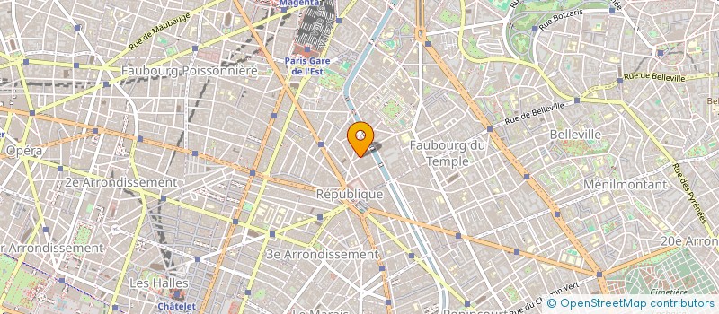 localisation de l'entreprise THELEME 96  PARIS