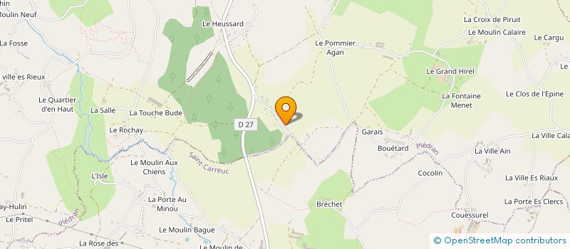 localisation de l'entreprise THELEN II  PLEDRAN