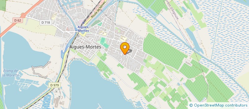 localisation de l'entreprise THELENE CORPORATE  AIGUES-MORTES