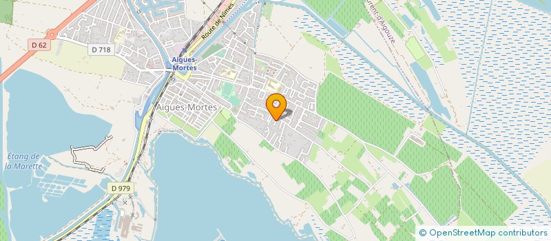 localisation de l'entreprise THELENE INVEST  AIGUES-MORTES