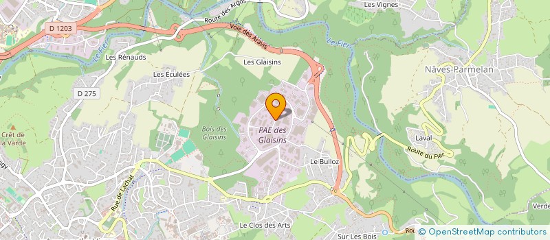 localisation de l'entreprise THELIA à ANNECY