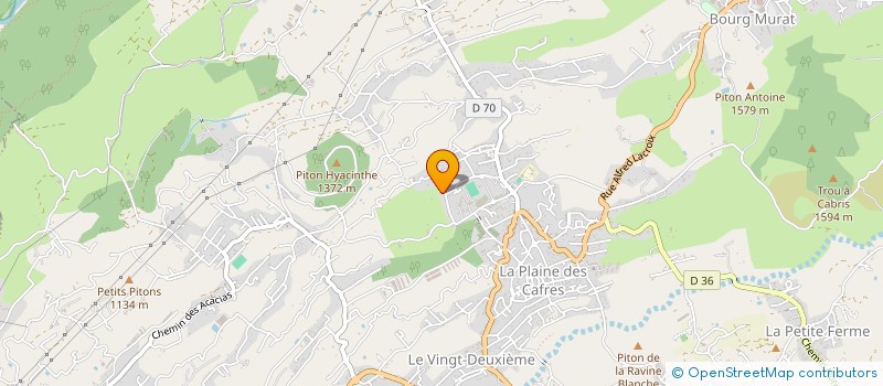 localisation de l'entreprise THELIA  LE TAMPON