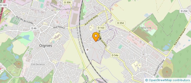 localisation de l'entreprise THELIER MARC EURL  OIGNIES