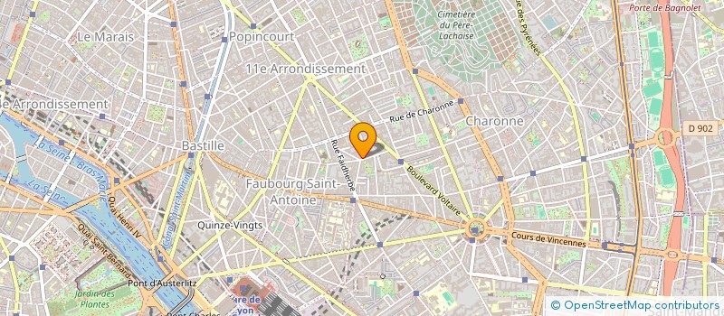 localisation de l'entreprise THELIS  PARIS