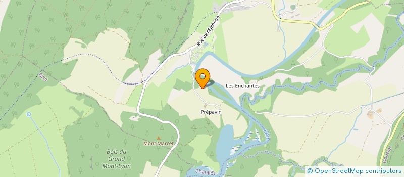 localisation de l'entreprise THELISA  PATORNAY