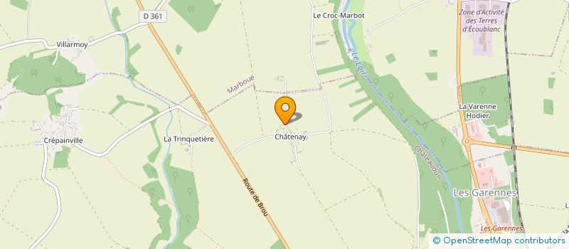 localisation de l'entreprise THELISA à CHATEAUDUN