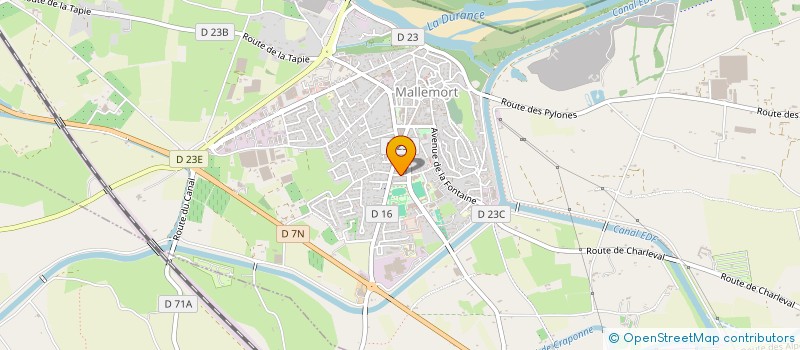 localisation de l'entreprise THELLO IT  MALLEMORT