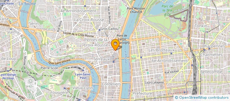 localisation de l'entreprise THELMA à LYON