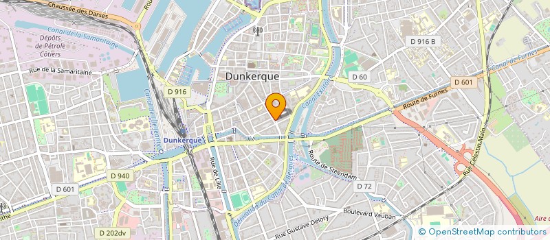 localisation de l'entreprise THELMA à DUNKERQUE