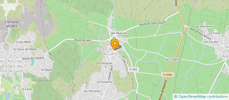 localisation de l'entreprise THELMA NOTAIRE  CASTILLON-DU-GARD