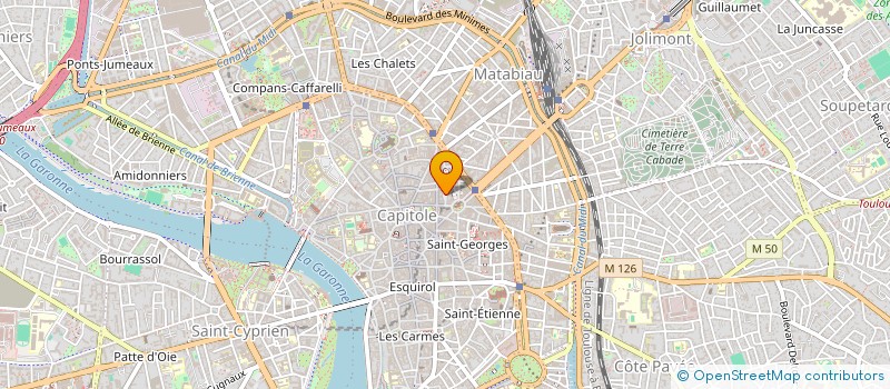 localisation de l'entreprise THELMAX  TOULOUSE