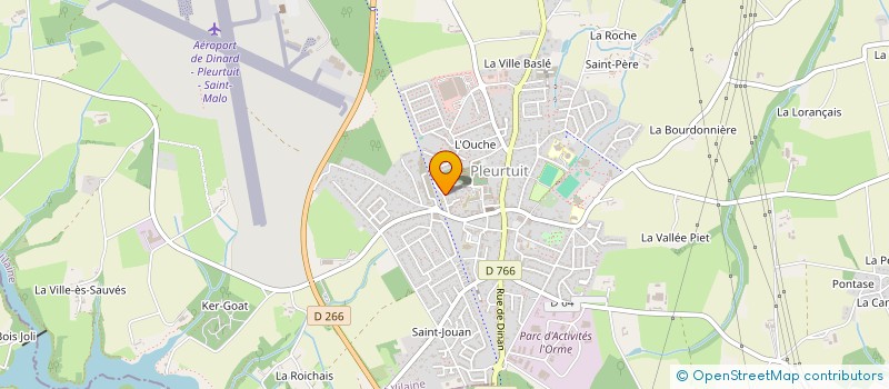 localisation de l'entreprise THELOCA  PLEURTUIT