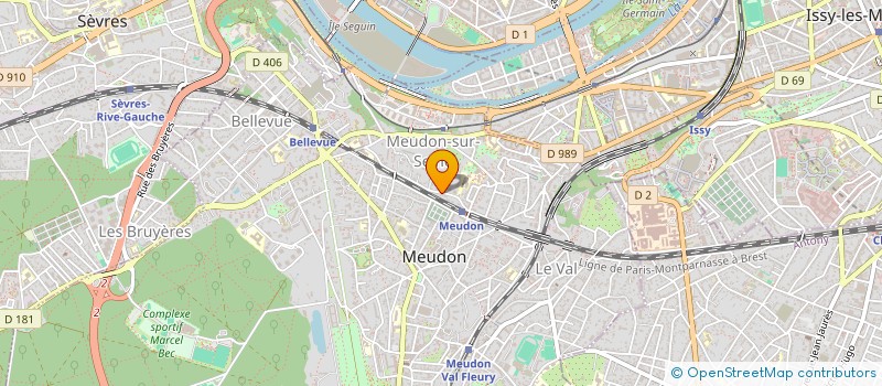 localisation de l'entreprise THELOS CONSULTANTS à MEUDON