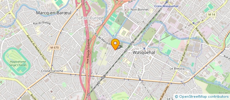localisation de l'entreprise THELOU CONSULTING à WASQUEHAL
