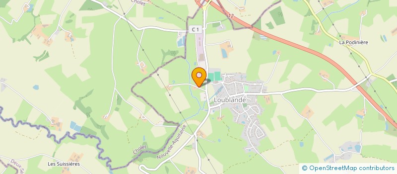 localisation de l'entreprise THELURANIS  MAULEON