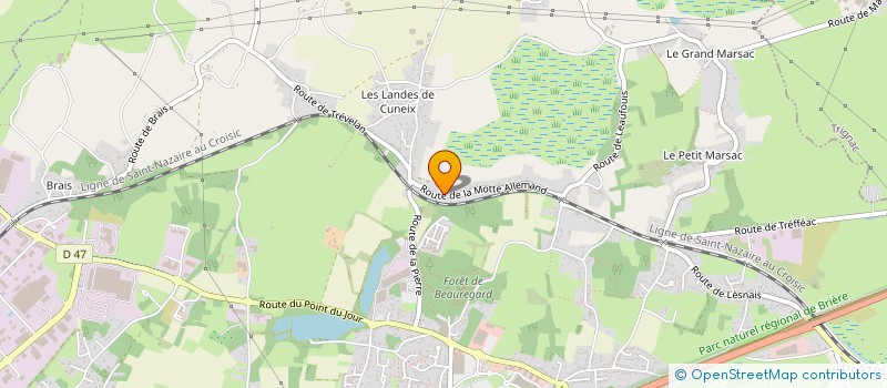 localisation de l'entreprise THEM  SAINT-NAZAIRE