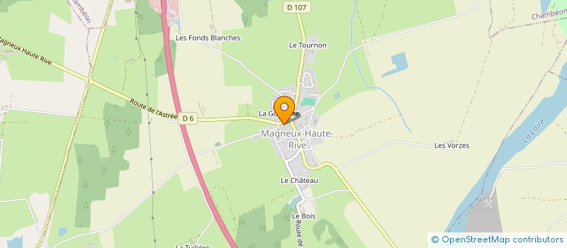 localisation de l'entreprise THEM4  MAGNEUX-HAUTE-RIVE