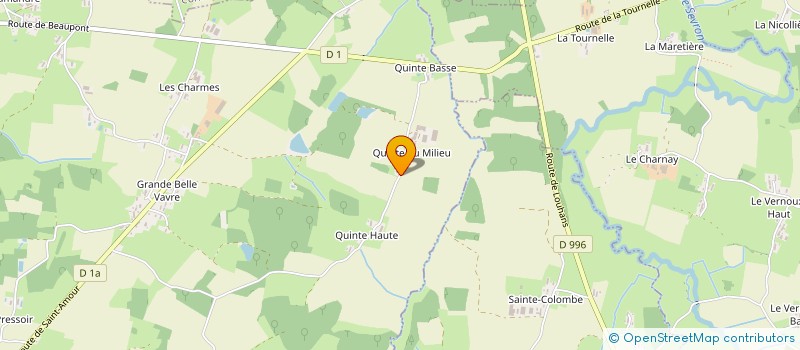 localisation de l'entreprise THEMA 01  FOISSIAT