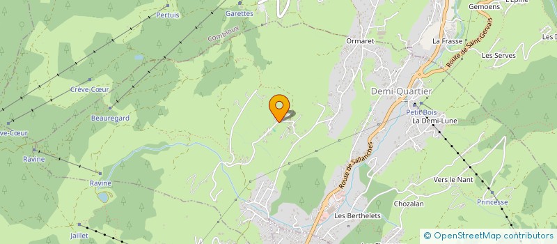 localisation de l'entreprise THEMA  DEMI-QUARTIER