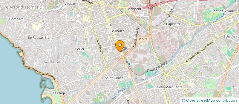 localisation de l'entreprise THEMA à MARSEILLE