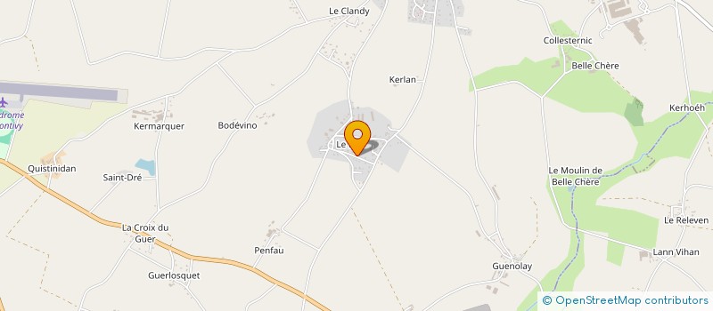 localisation de l'entreprise THEMA  NOYAL-PONTIVY