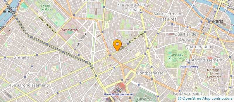 localisation de l'entreprise THEMA DESIGN  PARIS