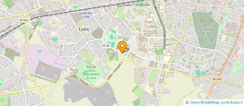 localisation de l'entreprise THEMA GROUP FRANCE  LOOS