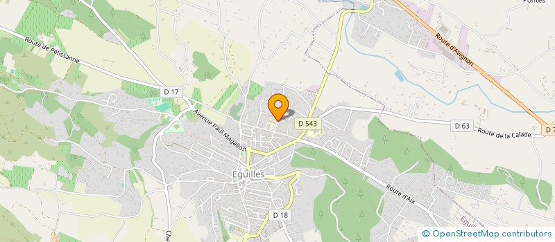 localisation de l'entreprise THEMA PLANTES  EGUILLES