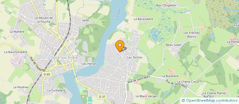 localisation de l'entreprise THEMA PRESTATIONS à SUCE-SUR-ERDRE