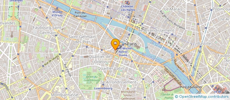 localisation de l'entreprise THEMA SERVICES à PARIS