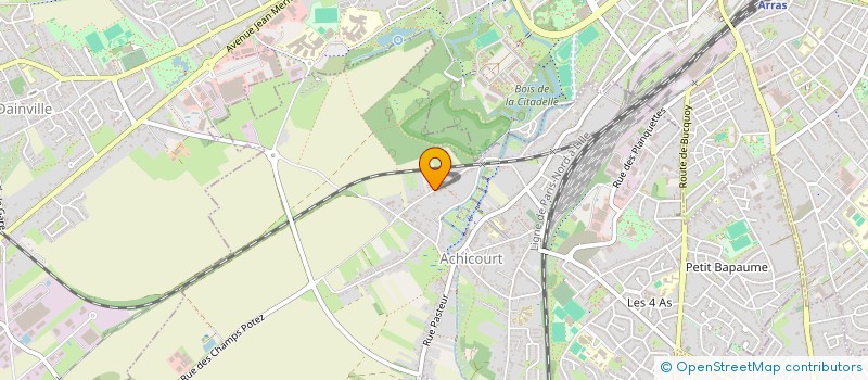 localisation de l'entreprise THEMAE  ACHICOURT