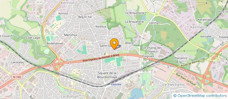 localisation de l'entreprise THEMAG à VANNES