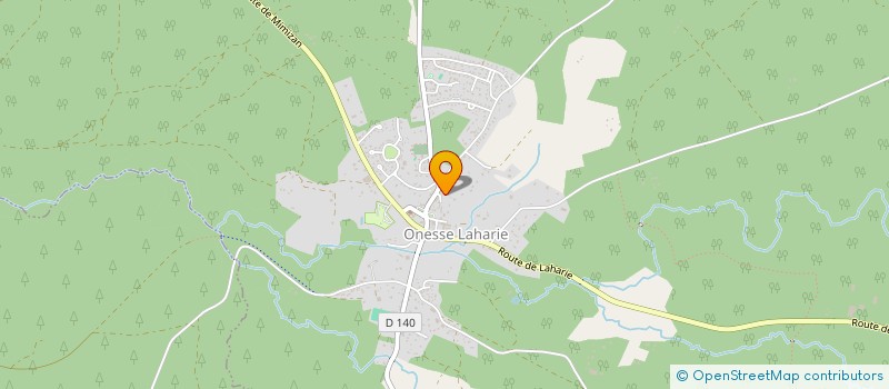 localisation de l'entreprise THEMASO  YGOS-SAINT-SATURNIN