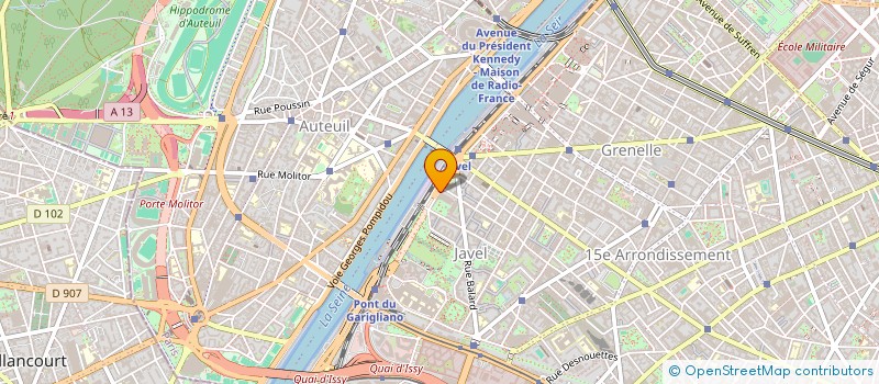 localisation de l'entreprise THEMATIQUES REGIE  PARIS