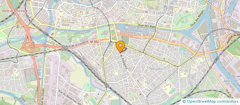 localisation de l'entreprise THEMATIS SARL à STRASBOURG