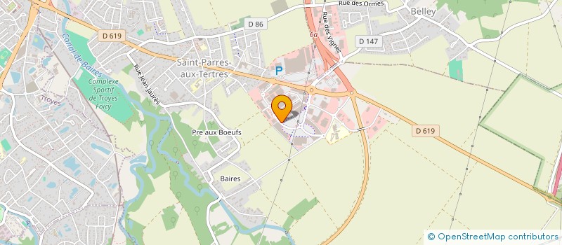 localisation de l'entreprise THEMAXYO  SAINT-PARRES-AUX-TERTRES