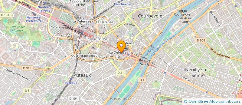 localisation de l'entreprise THEME A THEME à PUTEAUX