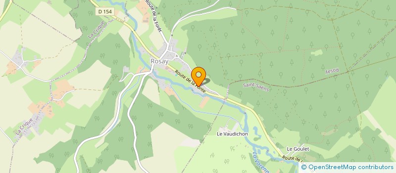 localisation de l'entreprise THEMELIA  ROSAY