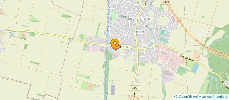 localisation de l'entreprise THEMELIO  MARCKOLSHEIM