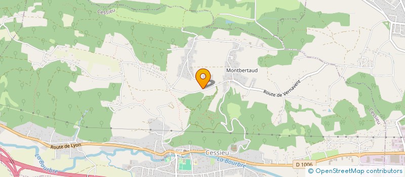 localisation de l'entreprise THEMELIOS FRATRIE  CESSIEU