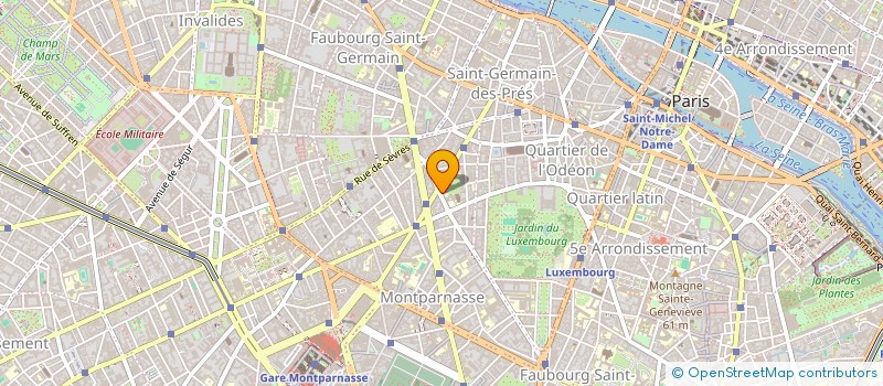 localisation de l'entreprise THEMESIS CONSEIL ET FORMATION  PARIS