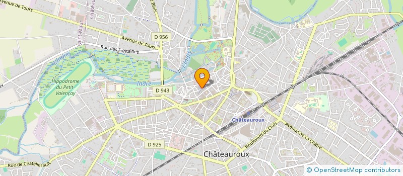 localisation de l'entreprise THEMIS à CHATEAUROUX