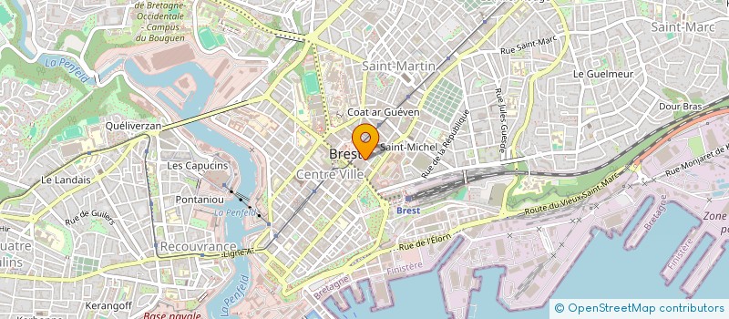 localisation de l'entreprise THEMIS  BREST