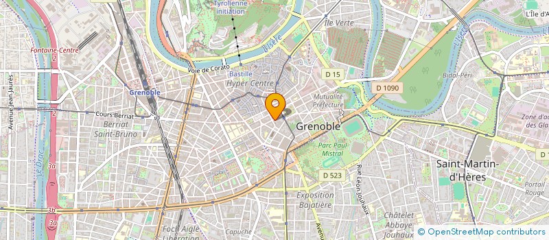 localisation de l'entreprise THEMIS à GRENOBLE