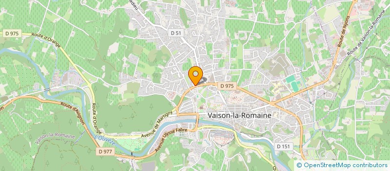 localisation de l'entreprise THEMIS  VAISON-LA-ROMAINE